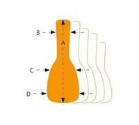OSOCACL34-BX housse pour guitare classique 3/4