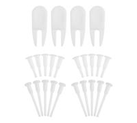 OSOLADY 1 Jeu de Bouchons de Valve gonflables pour Ballons de thérapie - Bouchons de Valve en Plastique Longs et Courts, de Rechange pour Le Yoga, Le Fitness et la Musculation