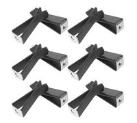 OSOLADY 100 Clips de Prise de Voiture en Alliage Noir, Compact et Facile à Entretenir, Clips pour Désodorisant de Ventilation Adaptés aux Déplacements Quotidiens et Balades en Famille
