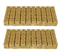OSOLADY 100 Cubes de Germination en Fibre pour Semis et Culture sans Sol, Absorption d'eau Optimale et Perméabilité à L'air, Bouturage Multiplication des Plantes