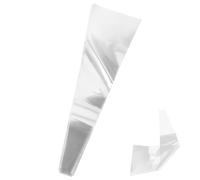 OSOLADY 100 Sachets Transparents pour Bouquets de Fleurs, Paquet D'emballage Pratiques en Plastique Opp, Pochettes Individuelles 3 Microns, Paquet à Bouquets Décoratifs pour Fleuristes