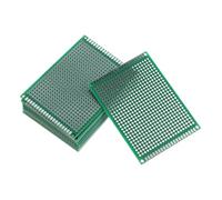 OSOLADY 10pièces PCB Double-Sided Board Prototyping Circuit Board for Electronic Projects Compatible with Various Components Resin and Fiberglass Design