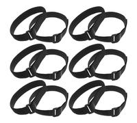 OSOLADY 12pcs Sangles pour Tapis de Yoga en Nylon Boucle Auto-agrippante, Réglables pour Maintenir Le Tapis Bien Roulé, Amateurs D'exercices