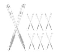 OSOLADY 15pièces Crayon De Marquage Pour Microblading Stylo De Positionnement Des Sourcils Avec Règle Crayon De Tatouage Pour Sourcils Précis Outils De Dessin Pour Salon