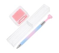 OSOLADY 1ensemble Set De à Dotting Pour Nail Art Avec Applicateur De Rhinestones Et Crayon à Cire Outils De Manucure Pratiques Pour Décoration Des Ongles Dégradé Rose Et Bleu