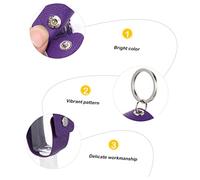 OSOLADY 2 ensembles Flacons avec Housse Portable PU Protection Durable avec Anneau Porte Clés Contenants Multi Usage pour Parfum Gel et Lotion Compact et