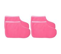 OSOLADY 2 Paires de Housses de Protection pour L'application de Cire de Paraffine, Revêtement Isolé en Polyester, Facile à Nettoyer, Adapté pour Soin des Mains ou Pieds le Sommeil
