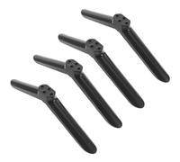 OSOLADY 2 Paires de Pieds de Rechange pour Support TV avec vis, Pieds de Support antidérapants compatibles avec Les téléviseurs à écran Plat de 40 Pouces, rehausseur de Table en Plastique pour