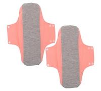 OSOLADY 2 Pcs Serviettes Urinaires Post-partum Protège-slips Lavables en Coton Doux Anti-fuites pour Nuit et Maternité