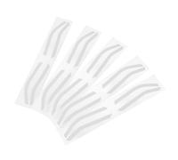 OSOLADY 24paires Modèles De Sourcils Silicone Réutilisables Avec Autocollants De Cartographie Ajustables Pour Design Précis Des Sourcils