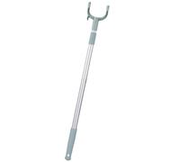 OSOLADY 2pcs Poteaux à Linge Télescopiques en Alliage D'aluminium et PP, Conception Rétractable, Forte Capacité de Charge, pour Placard et Cadre