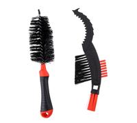 OSOLADY 2pièces Nettoyant Pour Chaîne De Vélo Kit De Nettoyage Brosse De Nettoyage Outil De Lavage Deux