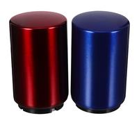 OSOLADY 2pièces Ouvre-bouteille Automatique Inox Décapsuleur Push Down Multifonction Ouverture Facile pour Bière et Soda Accessoire Bar Portable et Résistant