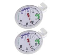 OSOLADY 2pièces Thermomètre de Congélation Précis pour Réfrigérateur et Congélateur Compact et Portable Affichage Facile à Lire pour Maison Supermarché et Stockage à Froid