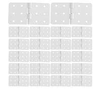 OSOLADY 30 charnières pour Avions radiocommandés : kit de Fixation Flexible en Nylon 20 x 36 mm - Pièces détachées pour maquettes d’Avions - Charnières de Fixation d’Ailes en Nylon pour la