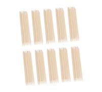 OSOLADY 300pièces Outils De Manucure Pour Cuticules Bâtonnets De Nail Art Pratiques Et Légers Pour Nettoyage Et Élimination Peau Morte