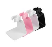 OSOLADY 4 pièces Support Portable pour Lampe UV Ongles Mini Socle et Compact pour Sèche-ongles LED Gel Support Mains Noir Blanc Rose Accessoire Manucure