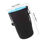 OSOLADY 4pièces Pochette pour Objectif Appareil Photo Étui De Rangement Néoprène Protection Humidité Chocs