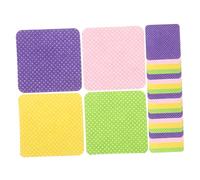 OSOLADY 4sacs Lingettes Dissolvantes Non Pelucheuses Pour Ongles Sachets De Lingettes Réutilisables Doux Pour Retirer Vernis Et Gel Absorbantes Et Confortables Pour Soin Des Ongles Peau