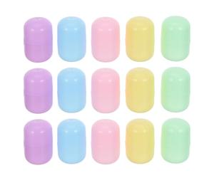 OSOLADY 50 boules pour distributeur automatique : capsules cadeaux pour fêtes - Boules décoratives en plastique rechargeables pour remplir les pochettes- d'anniversaire et les à trésors de classe