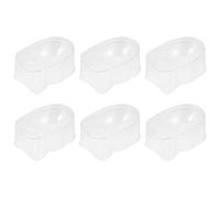OSOLADY 6pièces Boîte De Pour Poudre à Tremper Accessoires De Manucure Pratiques Pour Économie De Produit Et Création De Designs Nail Art
