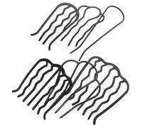 OSOLADY 6pièces Lot De Peignes à Cheveux Fil Métallique Pour Chignon Accessoires De Coiffure Pour Femmes