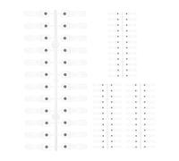 OSOLADY 96 échantillons de vernis à ongles - Présentoir magnétique pour vernis gel - Conseils d'entraînement pour débutants en nail art, plateau amovible pour salon et domicile