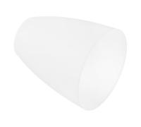 OSOLADY Abat-jour en Plastique Blanc de Rechange pour Lampe de Table, Petit Abat-jour Plat Ø 32 Mm, Couverture Légère Compatible Bureau, Housse de Lampe Décorative pour Éclairage