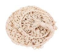 OSOLADY Abat-jour Tissé la Main en Corde de Coton Longs Pompons pour Plafonnier, Design Suspendu Élégant Style Bohème pour Salon et Fête à Thème