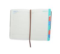 OSOLADY Agenda quotidien 2027 : Carnet de notes A5 à couverture en similicuir pour organiser votre emploi du temps professionnel, vos rendez-vous personnels et vos tâches quotidiennes.