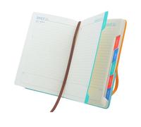 OSOLADY Agenda quotidien 2027 : Carnet de notes A5 à couverture en similicuir pour organiser votre emploi du temps professionnel, vos rendez-vous personnels et vos tâches quotidiennes.