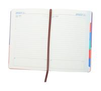 OSOLADY Agenda quotidien 2027 : Carnet de notes A5 à couverture en similicuir pour organiser votre emploi du temps professionnel, vos rendez-vous personnels et vos tâches quotidiennes.