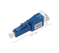 OSOLADY Atténuateur de Fibre Optique et Multimode avec Connecteur Haute Précision Coupleur Flasque Fiable pour Réseau Stable Centres de Données et Télécoms Adaptateur pour Baie