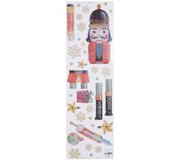 OSOLADY Autocollant de Fenêtre de Noël Casse-noisette Soldat Pvc Décoratif, Facile à Poser, pour École et Maternelle, Rentrée Scolaire, Décorations de Noël pour Fenêtres