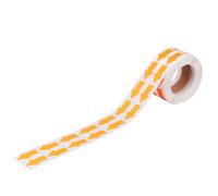 OSOLADY Autocollants Décoratifs Fluorescents en Papier Orange, Détails Travaillés, Sûrs Mains, Loisirs Créatifs et L'école, 1×3 Cm