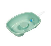 OSOLADY Bac à Shampoing pour Lavage de Cheveux Lit en Plastique Ergonomique Pratique et Confortable Bord Incurvé pour Soins à Domicile et Personnes Alitées