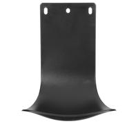 OSOLADY Bac Récupérateur de Gouttes Mural en Abs Noir, Accessoire Pratique pour Distributeur de Savonnette Liquide, Plateau Ménager pour Salle de Bain Cuisine, Facile à Nettoyer