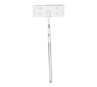 OSOLADY Balai Serpillère Plat Électrostatique avec Manche Télescopique Sections Alliage Aluminium Nettoyage Facile pour Sol et Poussière Outil Ménager