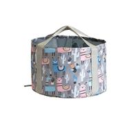 OSOLADY Baril d'eau Multifonctionnel Pliable 21l en Peva Étanche avec Paquet de Rangement, Seau de Voyage Portable pour Camping et Lavage Extérieur