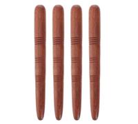OSOLADY Bâton de Massage en Bois Améliore le -favorise un Meilleur Sommeil 4pcs pour Acupression et Relaxation, Outil Manuel pour Spa et Yoga