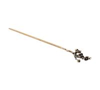 OSOLADY Bâtonnet à cheveux fleuri chinois - Accessoire pour chignon - Pince à cheveux fleurs de prunier anciennes - Accessoire de coiffure rétro style Hanfu