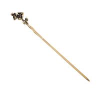 OSOLADY Bâtonnet à cheveux fleuri chinois - Support à chignon en forme de baguette pour femme - Épingle à cheveux en forme de fleurs d'abricotier anciennes - Accessoire de coiffure rétro style