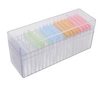 OSOLADY Boîte à Bijoux Acrylique Transparente Tiroir Scellé pour Boucles D'oreilles et Colliers, Protection L'humidité, pour Voyage