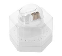 OSOLADY Boîte Coffret Vernis à Ongles Coupe-ongles Électriques Scrubber Vis Solution Clou Gel Autolaveuse Électrique Cliquet Limes à Ongles Électriques Appareil De Pédicure Blanche