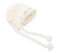 OSOLADY Bonnet Hiver Pour Garçon Fille Polaire Douce Chapeau Tricoté Avec Des Oreilles Pour Nourrissons Tout-petits Blanc Mois