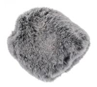 OSOLADY Bonnette Anti-vent Petite en Fourrure Grise pour Microphone, Compatible avec Mk4 et Mk8, Filtre Anti-bruit et Pare-vent pour Enregistrement Audio Professionnel
