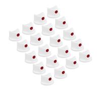 OSOLADY Bouchons de Peinture en Aérosol Abs Blanc 40pcs Buses pour Pulvérisation Uniforme, Usage Prolongé, pour Grands Projets de Peinture