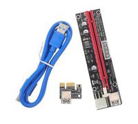 OSOLADY Câble Alimentation Pcie Rallonge pour Gpu Câble Extension Pcie Base De Carte Graphique Externe pour Minage Alimentation Indicateur LED