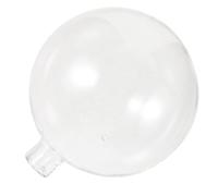 OSOLADY Cache Ampoule En Verre 3.94X3.15 Pouces Globe Pour Abat-Jour Avec Douille G4 Pour Luminaire Industriel Et Salon