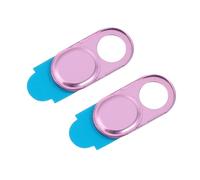 OSOLADY Cache de Confidentialité pour Webcam en Alliage D'aluminium, Lot de 2 Pièces, Protection Anti-Hacking Facile à Retirer, Accessoire Élégant pour Ordinateur Portable